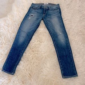 Paige denim! Cool, modern yet timeless wash on these premium denim jeans